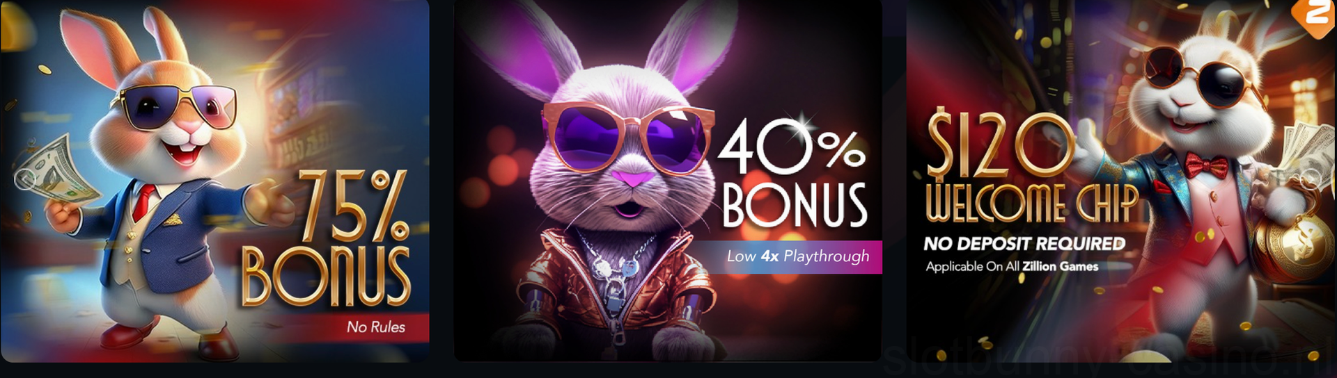 Slotbunny Casino Welkomstbonus